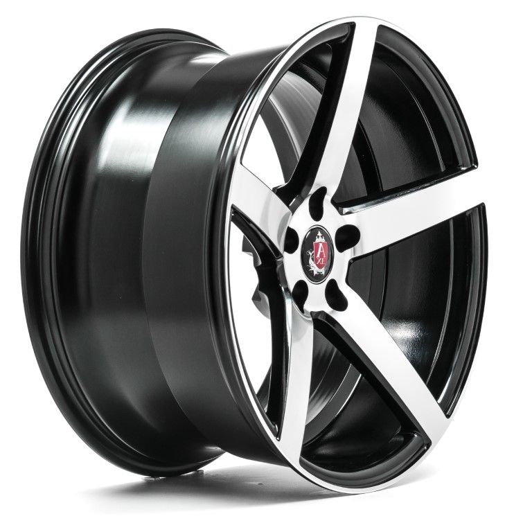 Axe Wheels<br>EX18 - Black Polished (18x8)